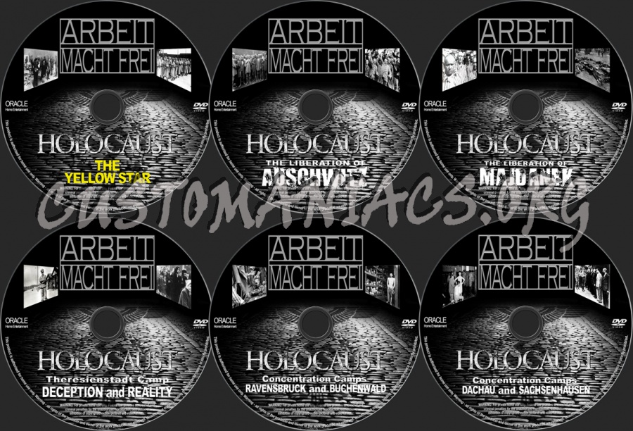 Holocaust - The Collection dvd label