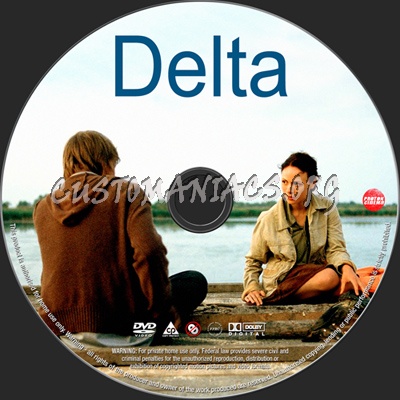 Delta dvd label