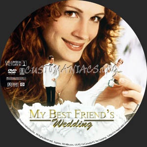 My Best Friend's Wedding dvd label