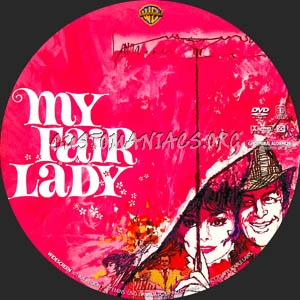 My Fair Lady dvd label