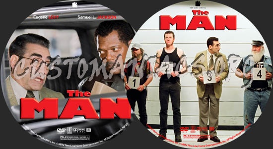 The Man dvd label