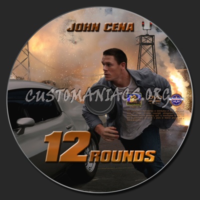 12 Rounds dvd label