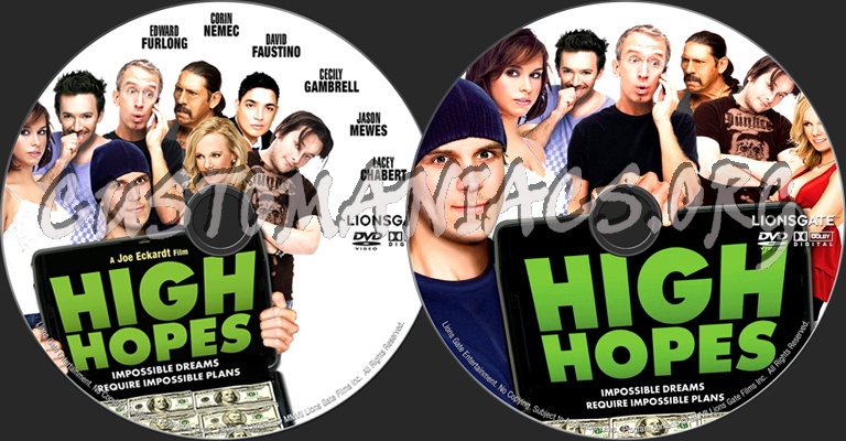 High Hopes dvd label