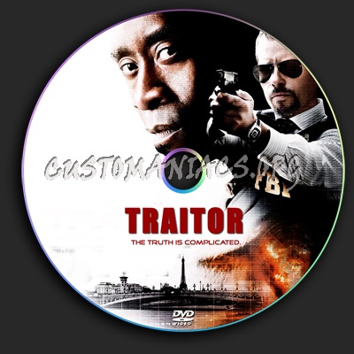 Traitor dvd label