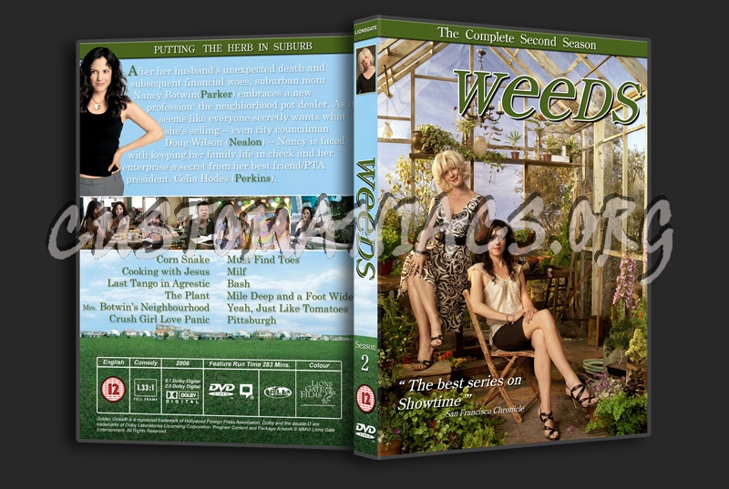 Weeds - Season 2 dvd cover