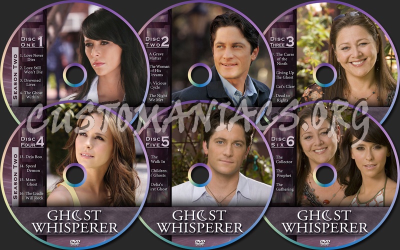 Ghost Whisperer Season 2 dvd label
