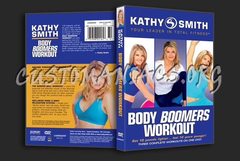 Kathy Smith Body Boomers Workout dvd cover