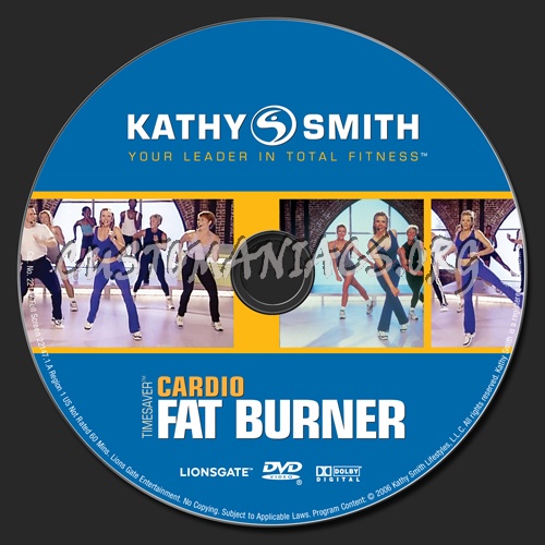 Kathy Smith Cardio Fat Burner dvd label