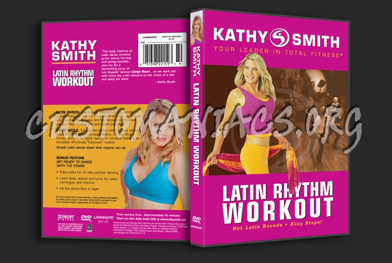 Kathy Smith Latin Rhythm Workout dvd cover