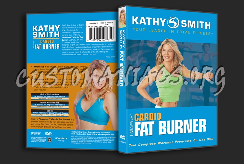 Kathy Smith Timesaver Cardio Fat Burner dvd cover