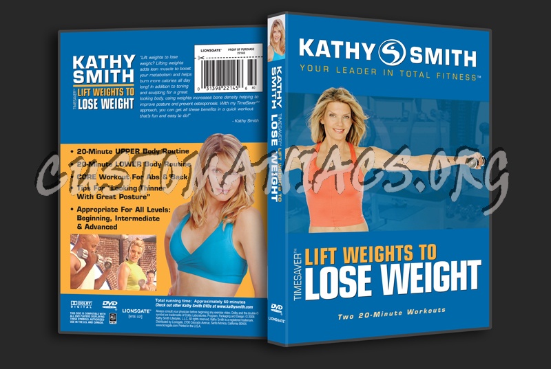 Smith Timesaver Lift Weights to Lose Weight dvd cover