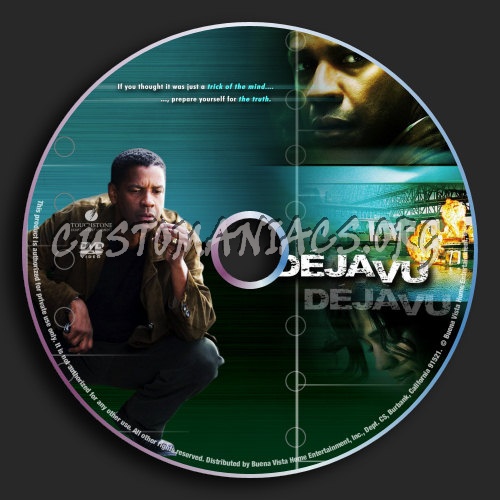 Deja vu dvd label