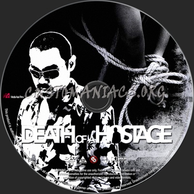 Death of a Hostage dvd label