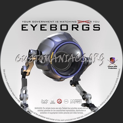 Eyeborgs dvd label