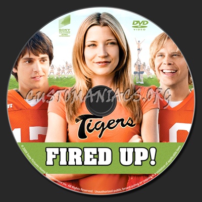 Fired Up dvd label