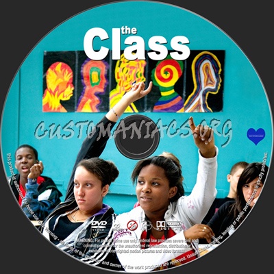 The Class dvd label