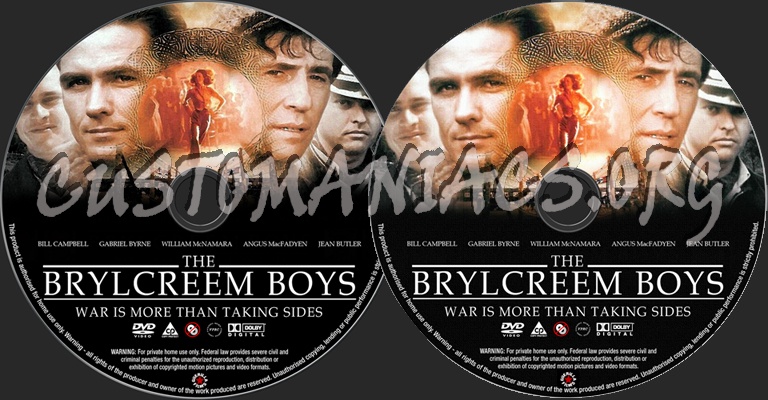 The Brylcreem Boys dvd label