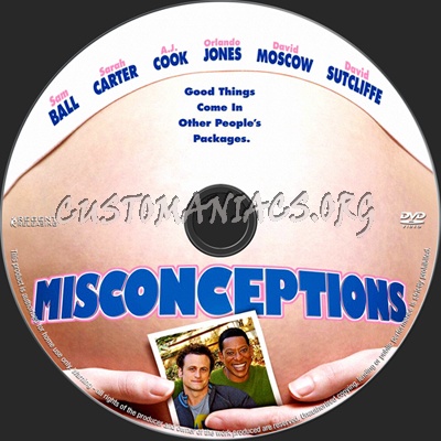 Misconceptions dvd label