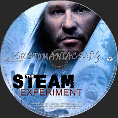 The Steam Experiment dvd label