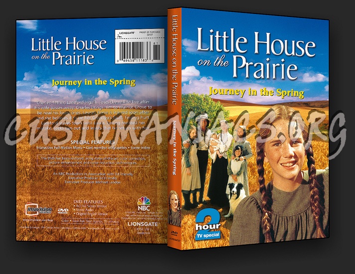 Little House on the Prairie: Journey in the Spring dvd cover