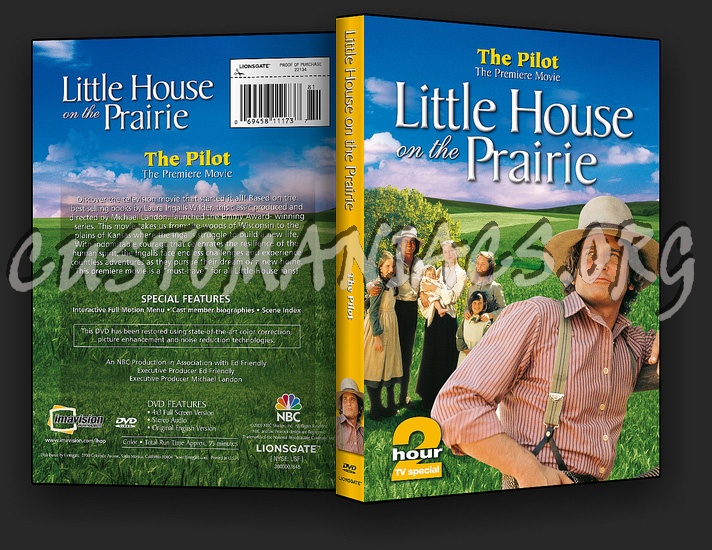 Little House on the Prairie: The Pilot dvd cover