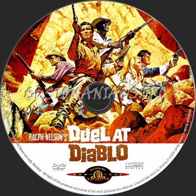 Duel at Diablo dvd label