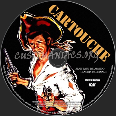 Cartouche dvd label