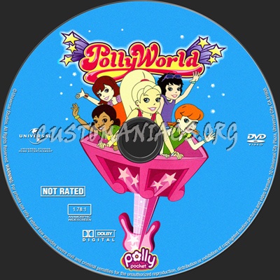 Pollyworld dvd label