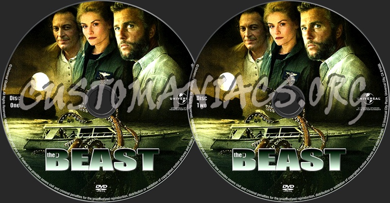 The Beast dvd label