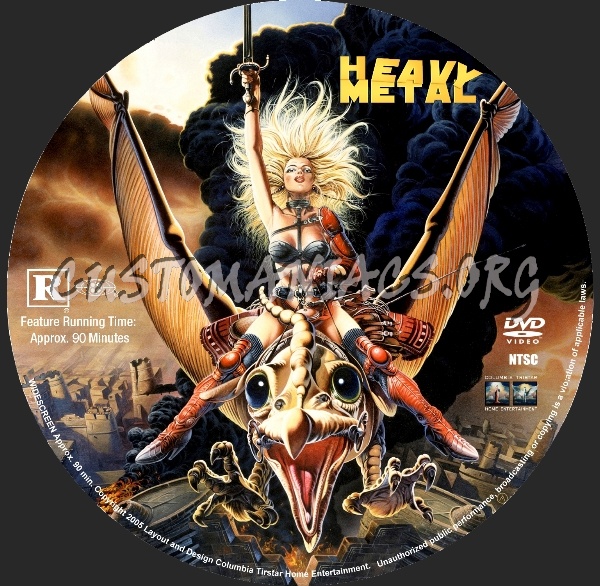 Heavy Metal dvd label