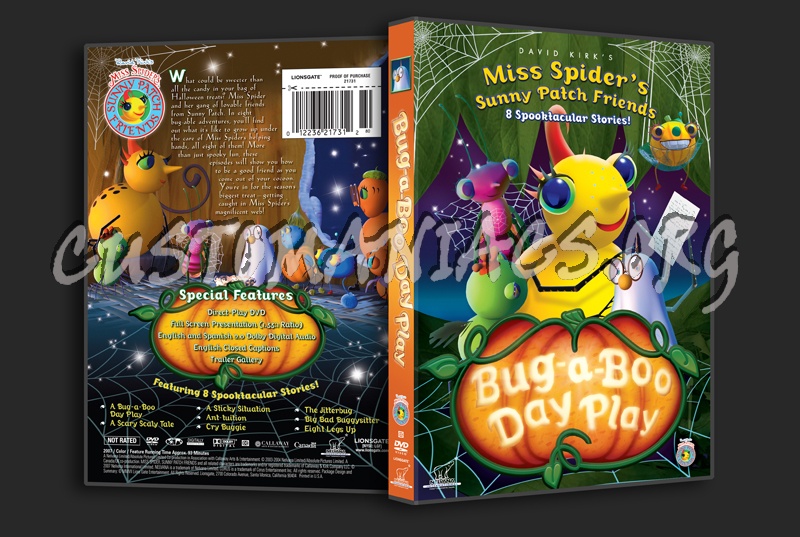 Miss Spider's: Bug-a-Boo Day Play dvd cover