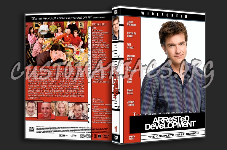 Arrested Development dvd cover