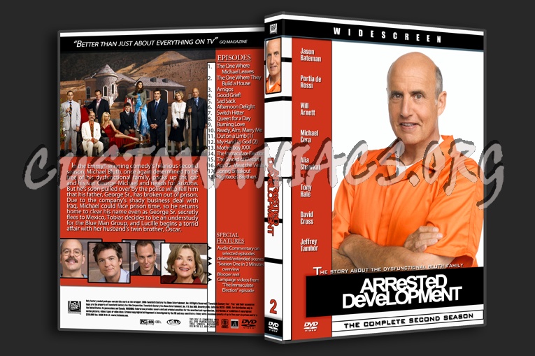 Arrested Development dvd cover