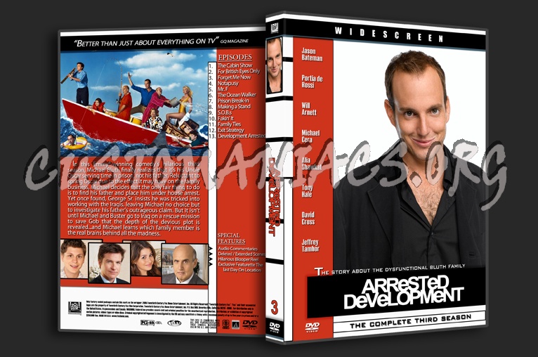 Arrested Development dvd cover