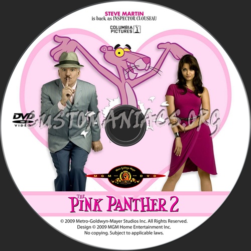 The Pink Panther 2 dvd label