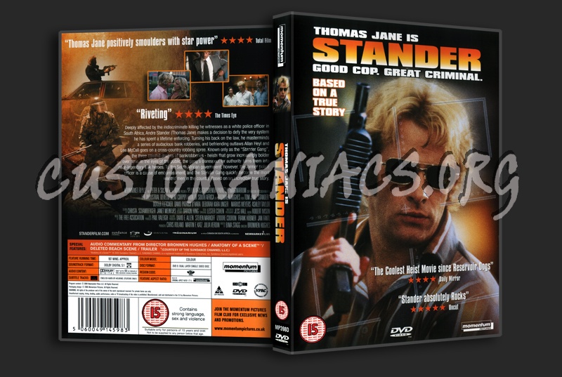 Stander dvd cover