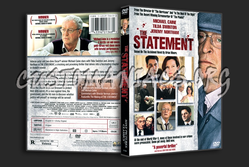 The Statement dvd cover