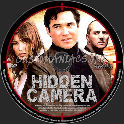 Hidden Camera dvd label