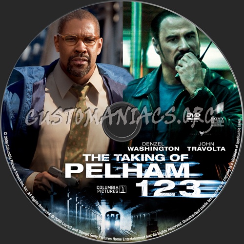 The Taking of Pelham 1 2 3 dvd label