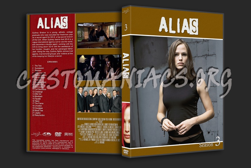 Alias dvd cover