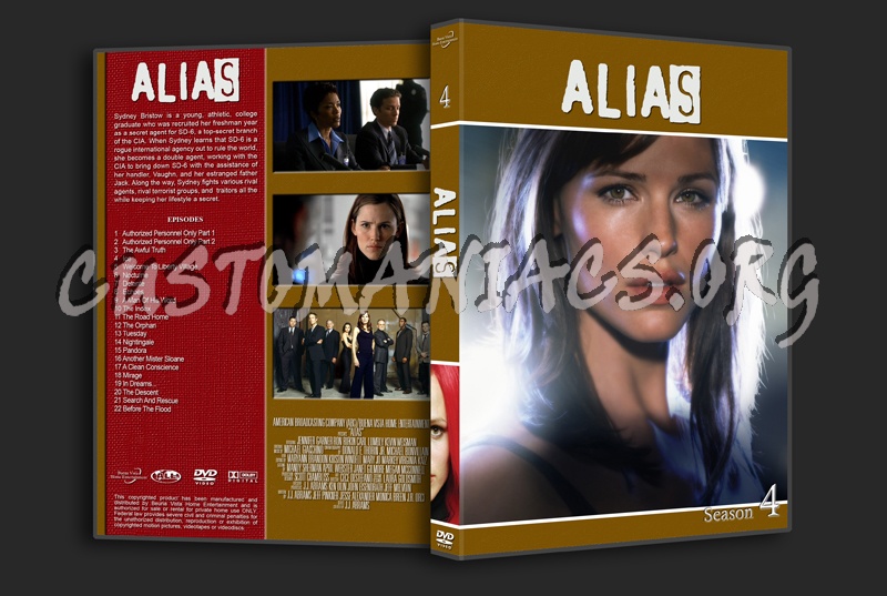 Alias dvd cover