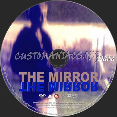 The Mirror (Zerkalo) dvd label