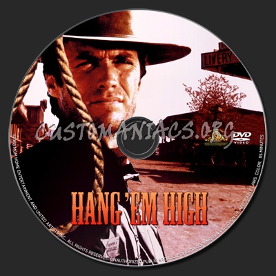 Hang Em High dvd label