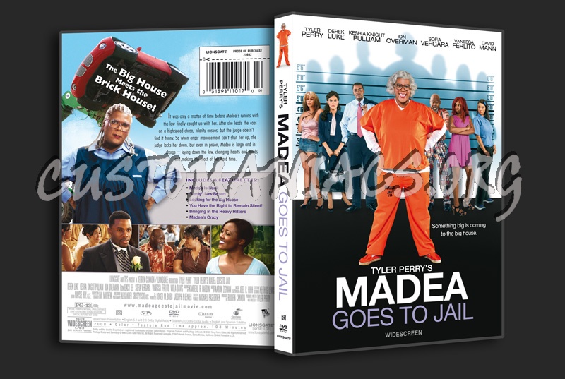 Madea Goes to Jail dvd cover