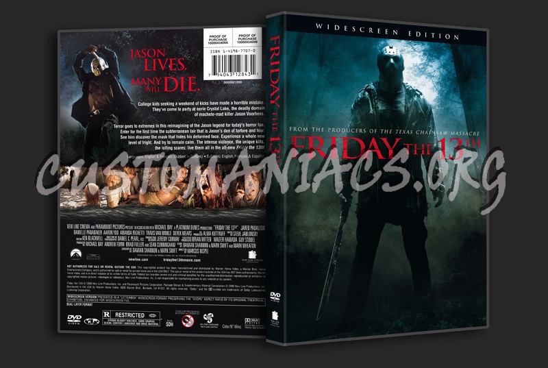 Friday the 13th dvd cover