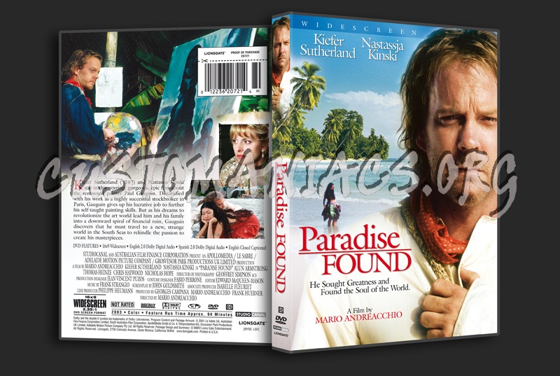 Paradise Found dvd cover