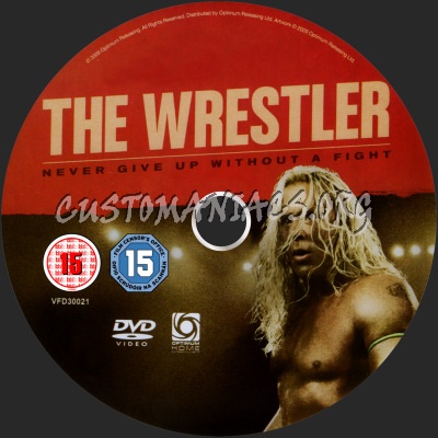 The Wrestler dvd label