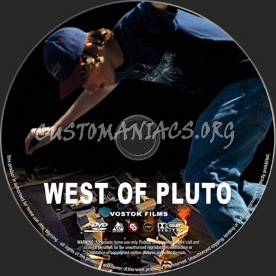 West of Pluto dvd label