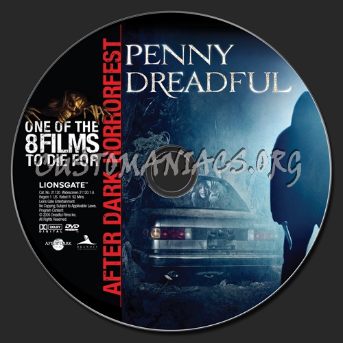 Penny Dreadful dvd label