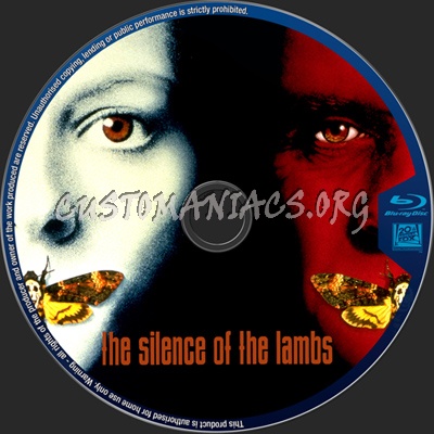 The silence of the lambs blu-ray label